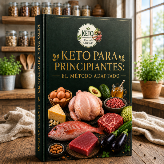 KETO PARA PRINCIPIANTES: EL METODO ADAPTADO + 7 BONUS DE REGALO
